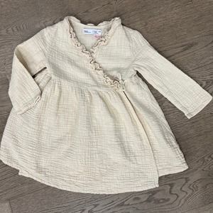 Zara Gauze Wrap Dress 2-3